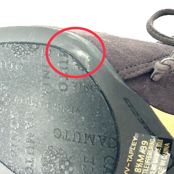 NWOB Size 8.5 Vince Camuto Tapley Brown Suede Over the Knee Thigh High Boots - Picture 13 of 14